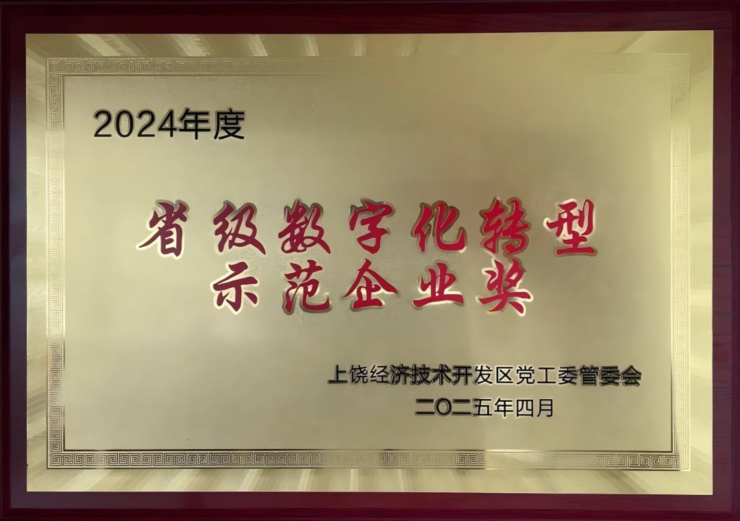 2024年度省级数字化转型树模企业